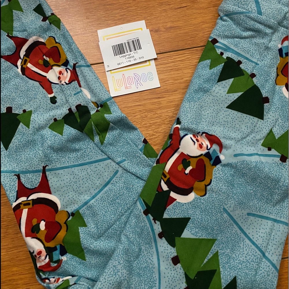 BNWT LuLaRoe vintage holiday TC leggings